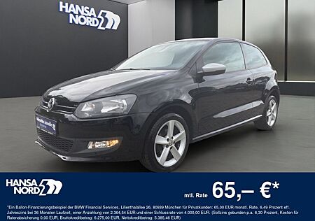 VW Polo Volkswagen V 1.2 Black Edition 1.HAND KLIMA PDC SHZ
