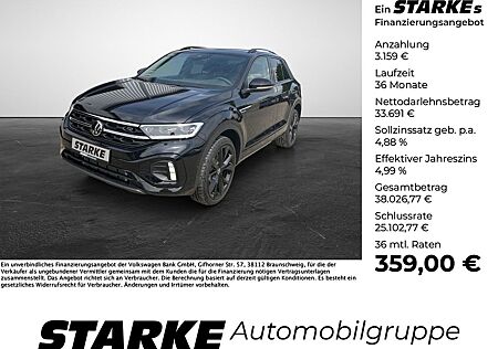 VW T-Roc Volkswagen 1.5 TSI DSG R-Line Panodach AHK Navi LED