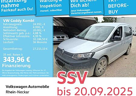 VW Caddy Volkswagen Kombi 1.5 TSI Klima AHK PDC uvm