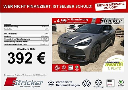 Cupra Tavascan VZ 250/77 392,-ohne Anzahlung Pano Wärm