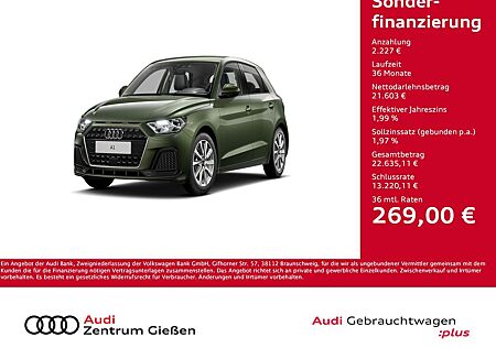 Audi A1 Sportback 25 TFSI S-tronic advanced smartphon