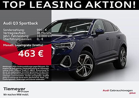 Audi Q3 Sportback 45 TFSIe S LINE ACC LED AHK NAVI+