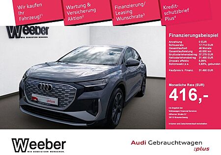 Audi Q4 e-tron Sportback S Line PANO*AHK*NAVI*MATRIX*