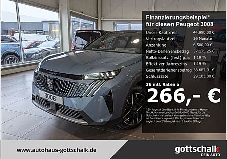 Peugeot 3008 Neuer GT HYBRID 136 e-DSC6 AHK-abnehmbar Pa