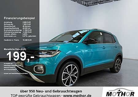 VW T-Cross Volkswagen Style 1.0 TSI Climatronic 2-Zonen