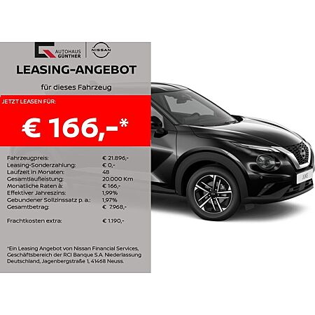 Nissan Juke leasen