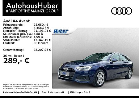 Audi A4 Avant 35 TFSI S tronic Connect LED phone-box