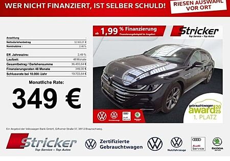 VW Arteon Volkswagen Shooting Brake R-Line 2.0TSI DSG 349,-ohn