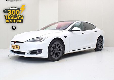 Tesla Model S Long-Range AWD 541pk 100kWh [ Weiß LEDER