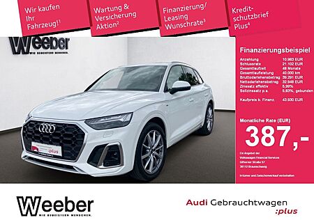 Audi Q5 quattro S line Panodach AHK Navi LED Leder
