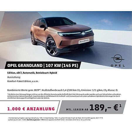 Opel Grandland X leasen