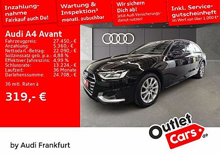 Audi A4 Avant 35 TFSI S tronic advanced LED DAB PDC