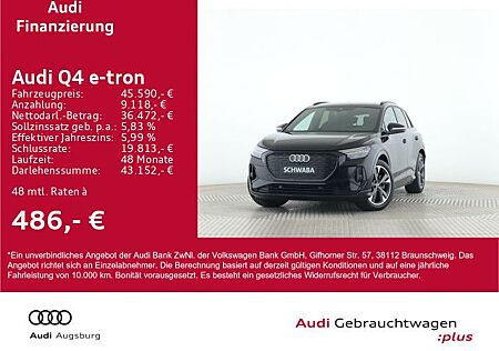 Audi Q4 e-tron 50 quattro 2x S line *Wärmep*ACC*20''*