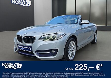 BMW 218i Cabriolet SPORTLINE XENON LENKRADHZ. HIFI