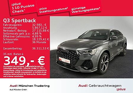 Audi Q3 Sportback S line 40 TFSI quattro 140(190) kW(