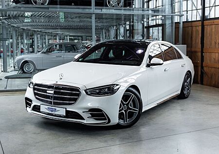 Mercedes-Benz S 580 4MATIC L|AMG Line|Mem.|360°.|Chauffeurpak.