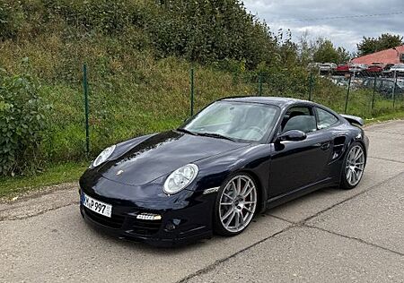 Porsche 997 Turbo Coupé Turbo Chrono Nachtblau Mezger