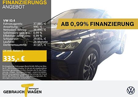 VW ID.4 Volkswagen PRO 286PS WÄRMEPUMPE AHK KAMERA LM19