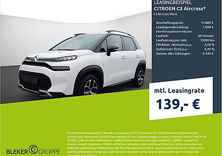 Citroën C3 Aircross PureTech 110 S&S Shine