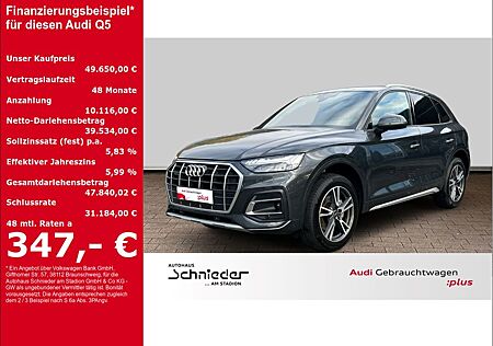 Audi Q5 advanced 40 TDI quattro+AHK+PANO+NAVI+LEDER+L
