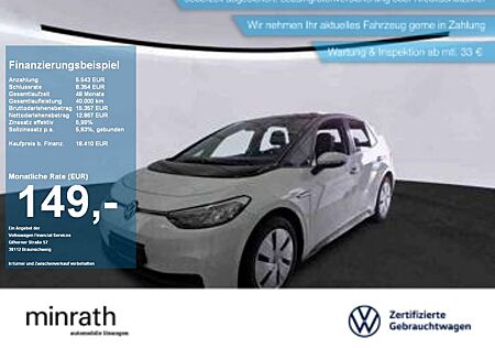 VW ID.3 Volkswagen Pro Performance 58 kWh APP+SHZ+ACC+LED+NAVI