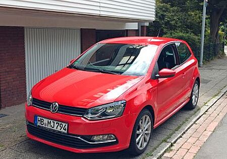 VW Polo Volkswagen 1.0 TSI 81kW Highline BMT Highline Rot
