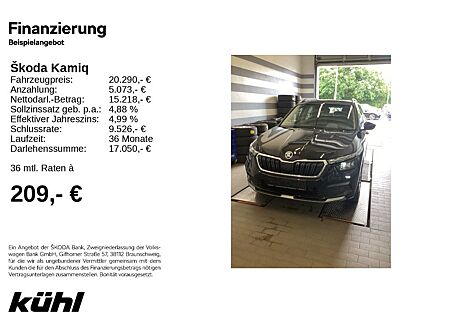 Skoda Kamiq 1.0 TSI Clever AHK,LM17,LED