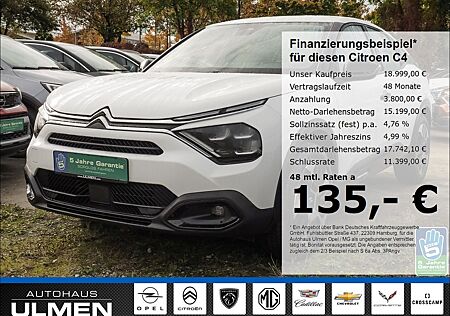 Citroën C4 1.2 PureTech LED-Schewinwerfer Bordcomputer