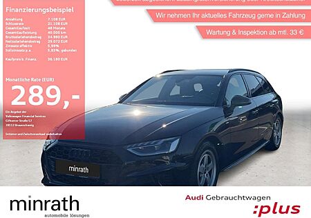 Audi A4 Avant 35 TDI S-Line BLACK AHK LED NAVI VIRT