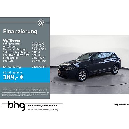 VW Tiguan leasen