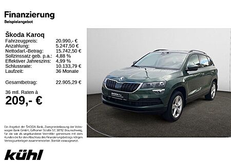 Skoda Karoq gebraucht kaufen Skoda Karoq 1.5 TSI Ambition Navi,AHK,Pano,PDC,SHZ.,