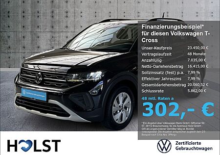 VW T-Cross Volkswagen 1.0TSI Life GJR RüFaKa SHZ