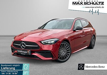 Mercedes-Benz C 220 d T AMG*NIGHT*AHK*PANO*DISTR*MEMORY*19Zoll
