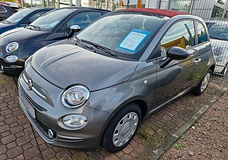 Fiat 500C 500 Cabrio- rotes Dach-Navi-Klimaaut-7" Radio