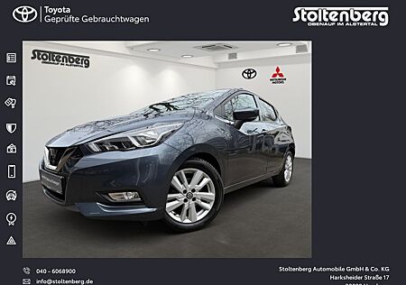 Nissan Micra N-WAY 1.0 EU6d-T DAB SHZ Spurhalteass. Ver