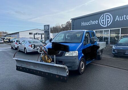 VW T5 Transporter Volkswagen Pritsche Doppelkabine Schnee