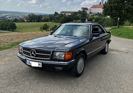 Mercedes-Benz S 500 W126 500 SEC Reiserechner, Deutsch