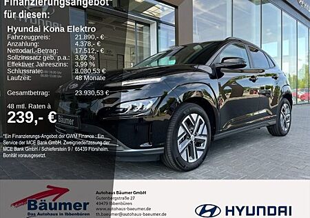 Hyundai Kona Elektro Trend 39,2 kWh +Schiebedach +CAM