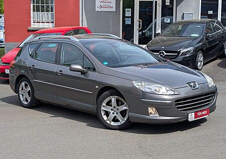 Peugeot 407 SW 2.0 HDi Sport 2009 1,5 Jahre TÜV, AHK