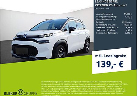 Citroën C3 Aircross PureTech 110 S&S Shine