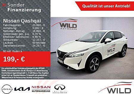 Nissan Qashqai 1.3 DIG-T N-Connecta Navi SHZ Klima 360°