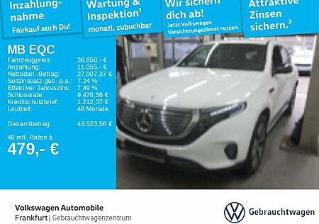 Mercedes-Benz EQC gebraucht kaufen Mercedes-Benz EQC 400 4Matic Navi 360/Kamera Multibeam-LED Sch