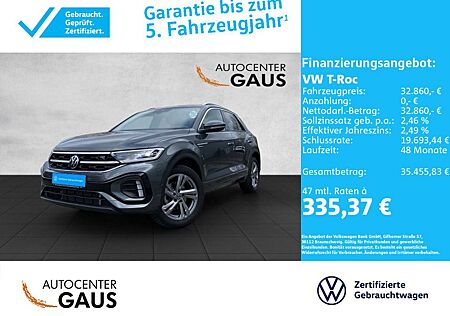 VW T-Roc Volkswagen R-Line 1.5 TSI DSG LED*Navi*ACC*Klima