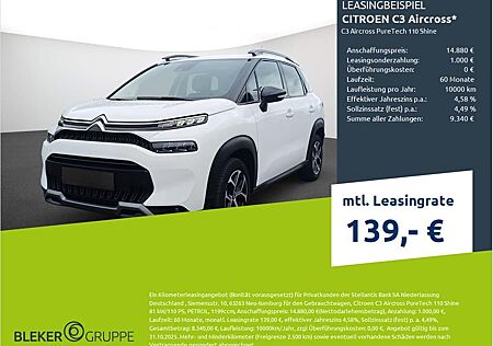 Citroën C3 Aircross PureTech 110 Shine