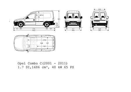 Opel Combo 1.7 DI -