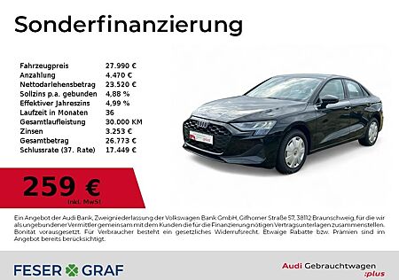 Audi A3 Limousine 30TFSI S tronic SHZ/CarPlay/PDC+