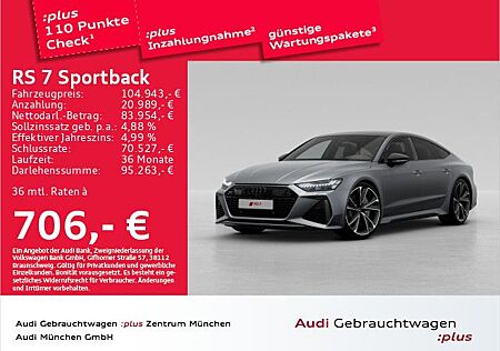 Audi RS7 Sportback tiptr. Dynamik+/Keramik/Essentials