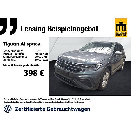 VW Tiguan Allspace leasen