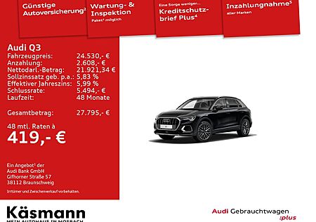 Audi Q3 advanced 35TDI MATRIX AHK KAM NAV VIRT ACC