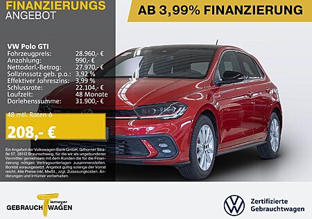 VW Polo Volkswagen GTI DSG PANO LM18 BEATS ASSIST
